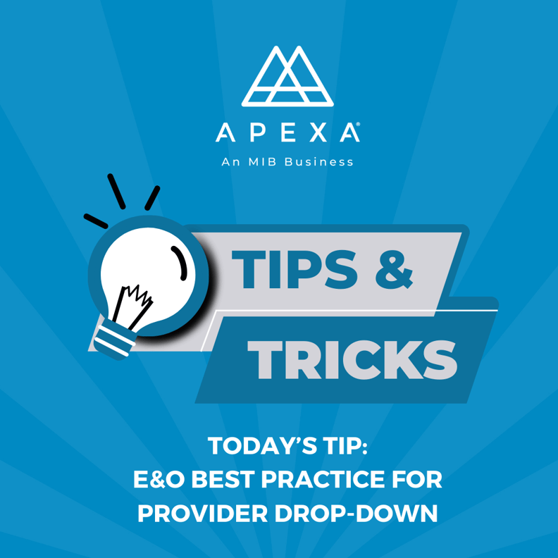 APEXA Tips & Tricks Dec 2023
