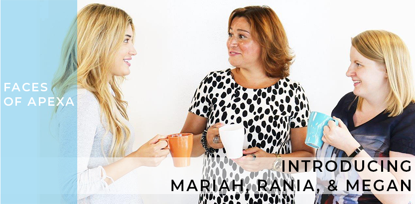 APEXA_ Faces of APEXA_Megan Mariah Rania_Banner_EN
